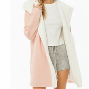 Soft baby pink cardigan